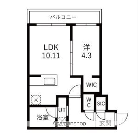 仮)千歳北栄1丁目MS A棟の間取り写真