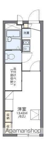 レオパレスGフォレスト沼袋の間取り写真