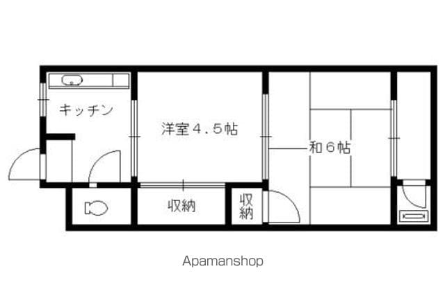 栄マンションの間取り写真