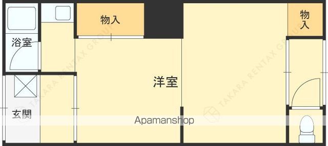 青葉荘の間取り写真