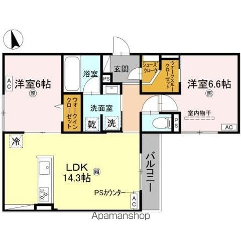 SPECIALE上住吉の間取り写真
