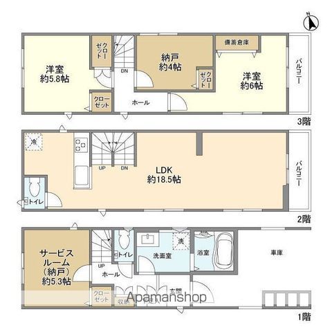 ＫＯＬＥＴ新津田沼の間取り