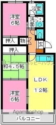 レークサイドパークの間取り写真