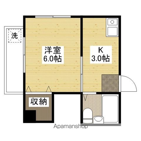 SKビルIの間取り写真