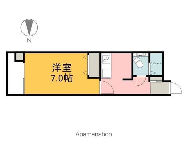 J’ CITY紙屋町の間取り写真