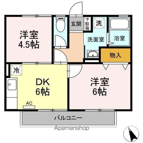 ダイナスティの間取り写真