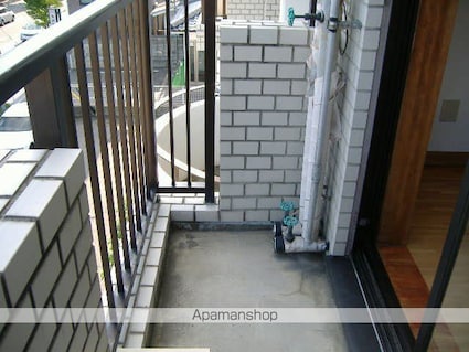 金井マンションＡ棟[3DK/52.78m2]のバルコニー