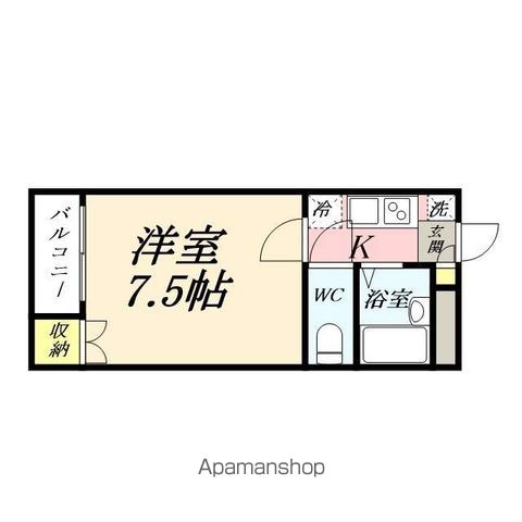 アークヒルズ大元の間取り写真