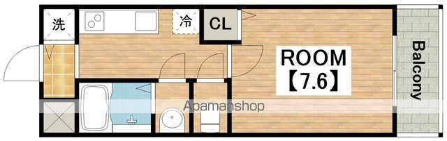 TOMY’S COURT北花田の間取り写真