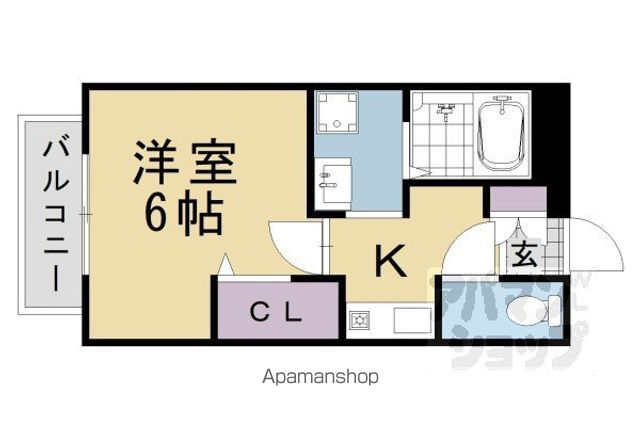 コート桂の間取り写真