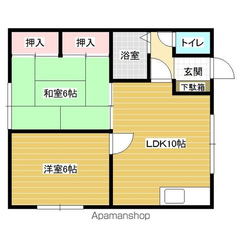 パークハイツの間取り写真