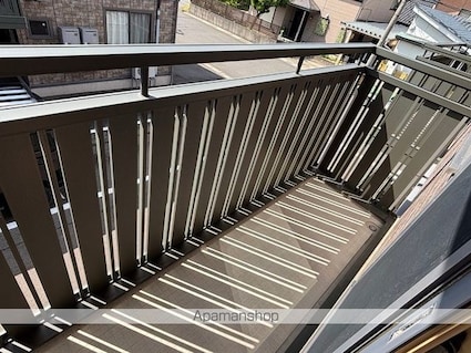 ブロケードリバー　Ｂ[1LDK/33.39m2]のバルコニー