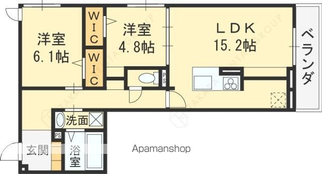 DーROOM中小阪の間取り写真