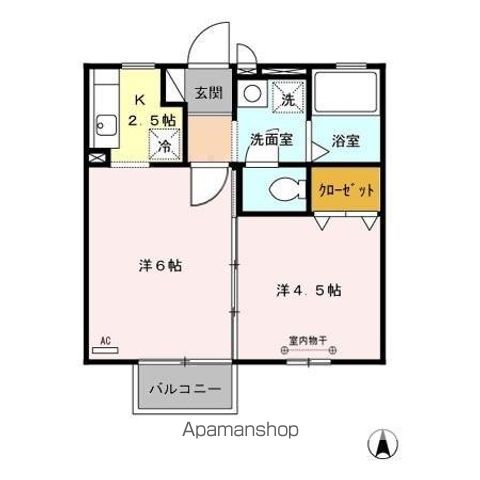 八潮市緑町２丁目 2階建 築19年のイメージ