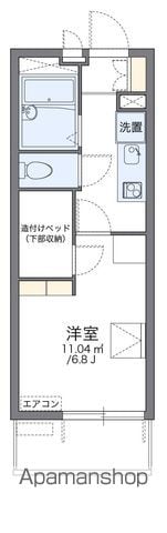 レオパレスコンパル歌島の間取り