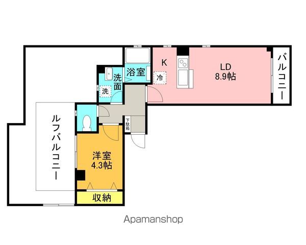 桜410レジデンスの間取り写真