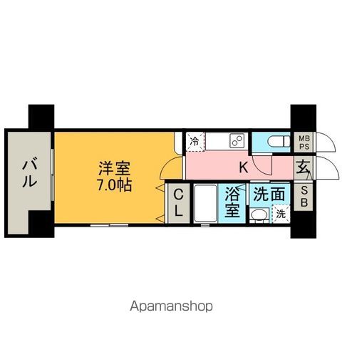 エンクレスト博多駅南IIの間取り写真