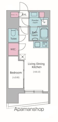 レジディア亀戸プレイスの間取り写真