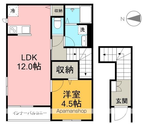 リーブルファイン戸田の間取り写真