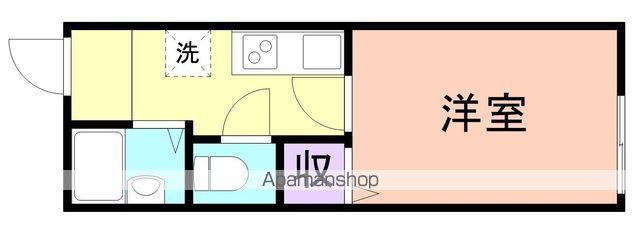 【和歌山市西浜のアパートの間取り】