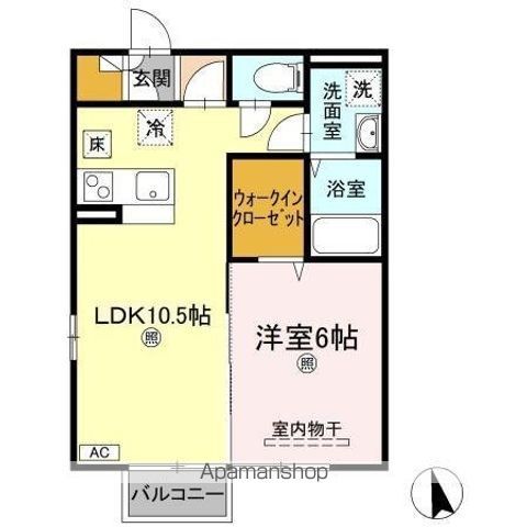 リバーサイド マロニエの間取り写真