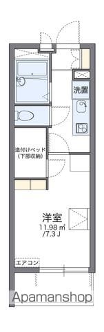 レオパレスOLIVEIIの間取り写真