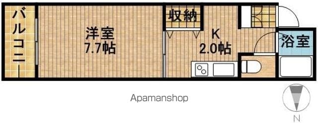 遠州鉄道 遠州病院駅 徒歩4分 5階建 築23年の間取り写真