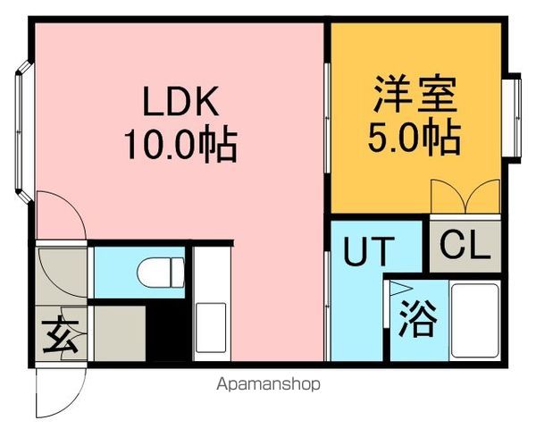 フォーサイト南34の間取り写真