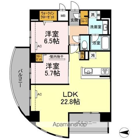 D’プレイス 九品寺の間取り写真