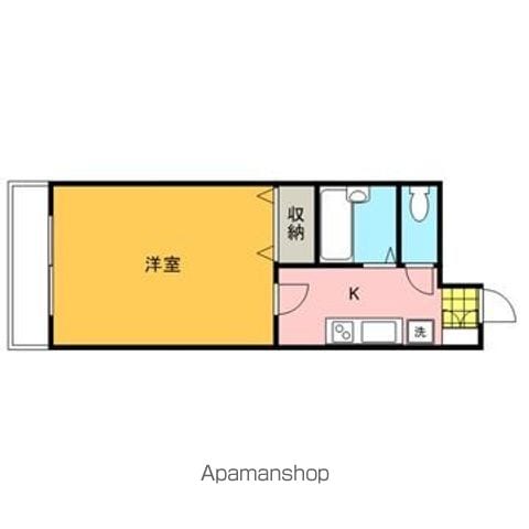 WIDE ONE KAWAIの間取り写真