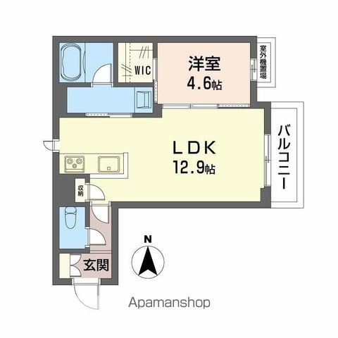 ユーグレイス東島田の間取り写真