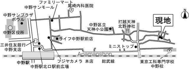 メゾン・ド・プティ 103 ｜ 東京都中野区中野６丁目25-7（賃貸マンション1LDK・1階・36.28㎡） その21