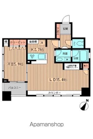 メゾンド日本橋三越前の間取り写真