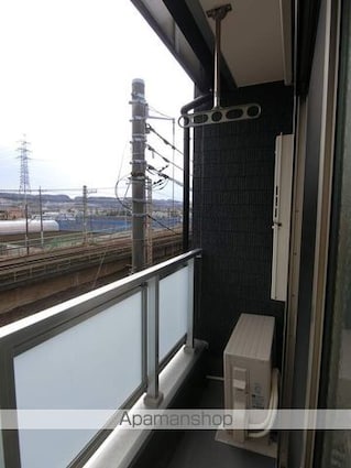 東京都日野市旭が丘１丁目[1K/22.35m2]のバルコニー
