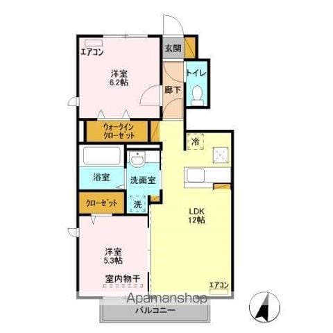 アルコバレーノの間取り写真