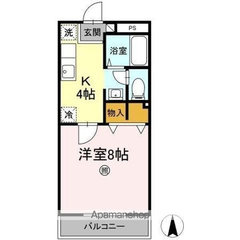 ライフ西市の間取り写真