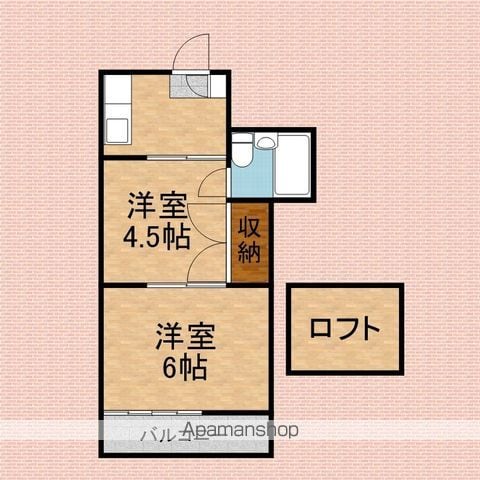 b’CASA上福岡IIIre-bornの間取り写真