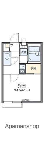 レオパレス平和台の間取り写真