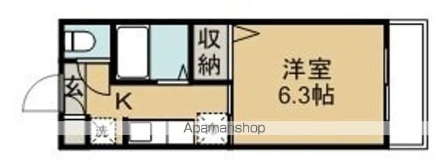 フレール台原の間取り写真