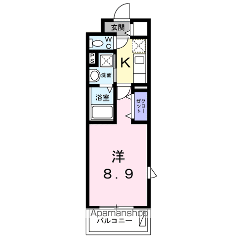 プティメゾン青葉台の間取り写真
