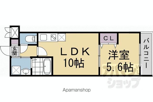 SOLITAIRE梅小路の間取り写真