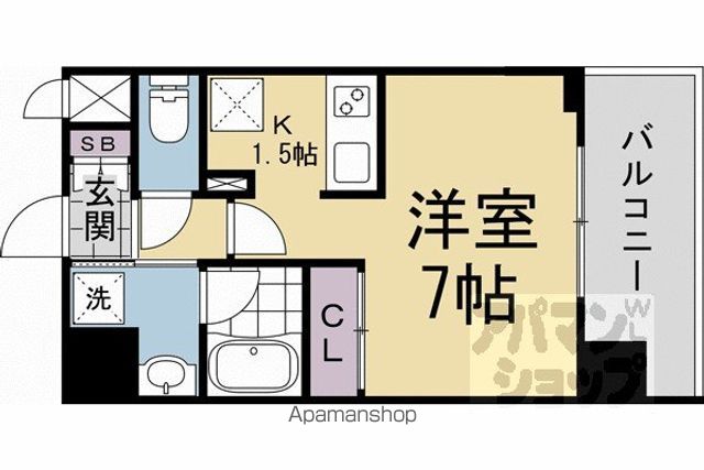 ベラジオ雅び西大路五条IIの間取り写真