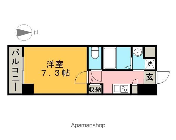 エンゼルハイム東町の間取り写真