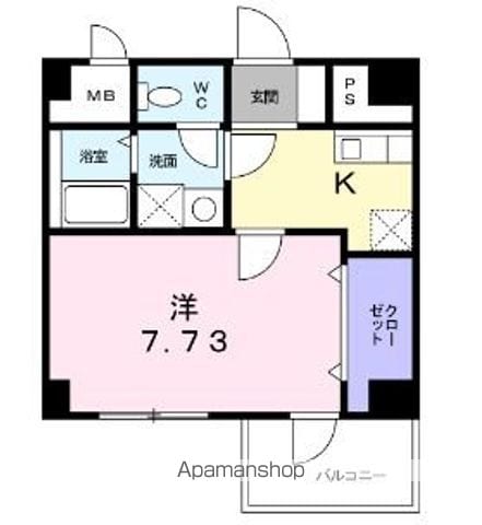 T&A横浜白金の間取り写真