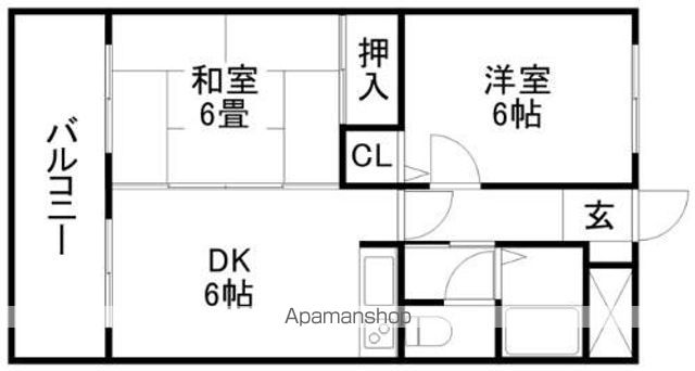 ライオンズマンション藤崎宮前の間取り写真