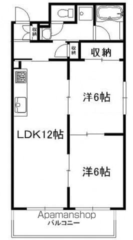K1ハイム東雲の間取り写真