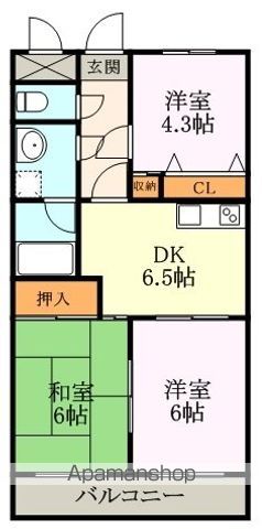 ラヴェンダーホームズの間取り写真