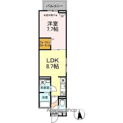 【アヴァンスお花茶屋の間取り】