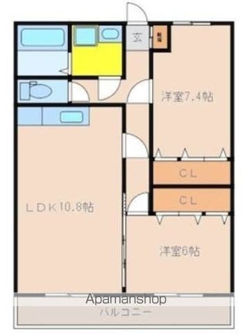 LA LUCEの間取り写真