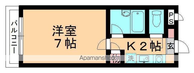 アネックス長洲の間取り写真